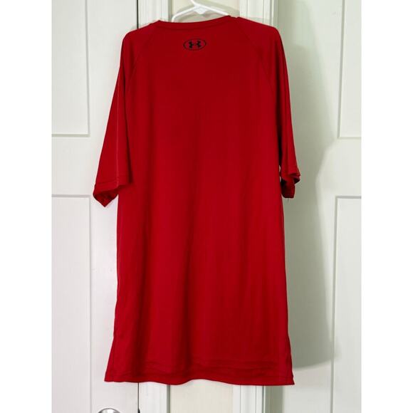 UNDER ARMOR RED LOOSE HEAT GEAR TOP YOUTH XL - Picture 4 of 4